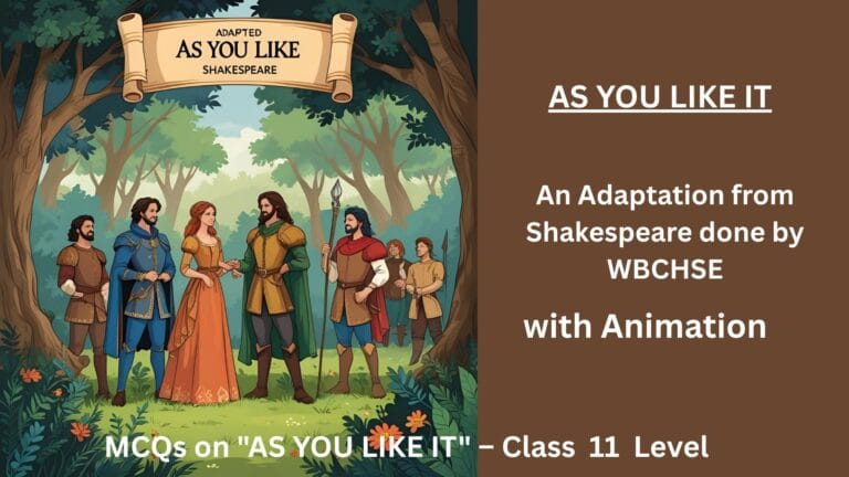 AS YOU LIKE IT