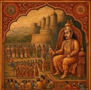 राजे ने अपनी रखवाली की