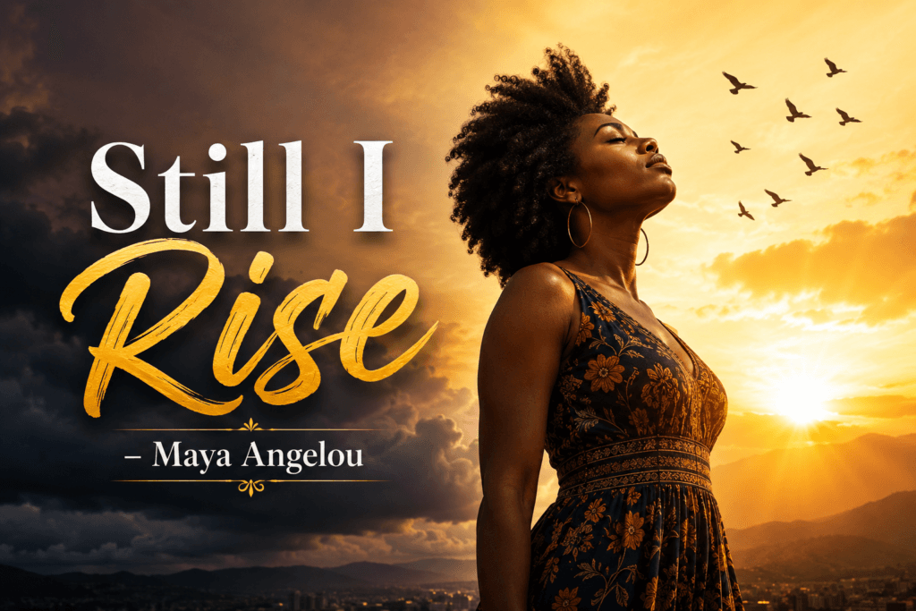 Still I Rise – Maya Angelou