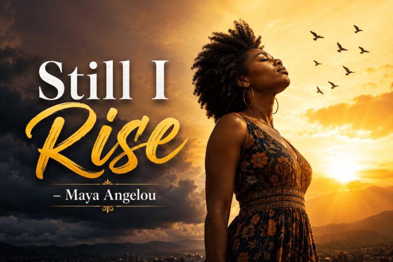 Still I Rise – Maya Angelou