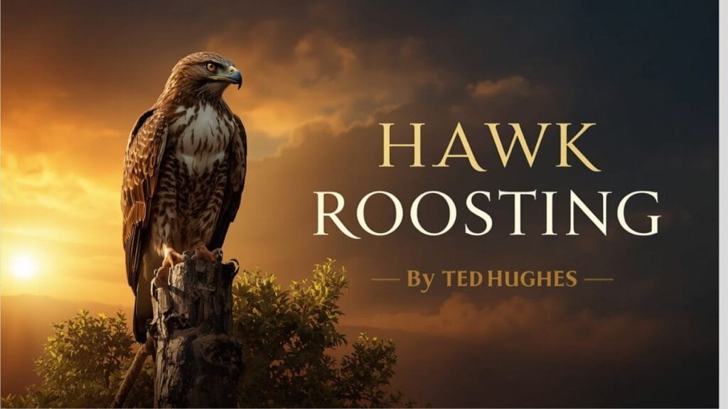 Hawk Roosting – Ted Hughes
