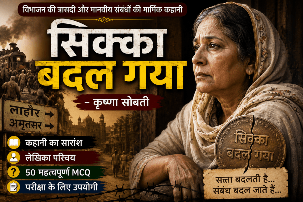 सिक्का बदल गया — कृष्णा सोबती